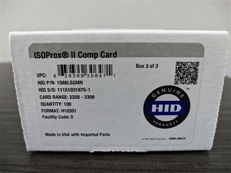 hid isoprox ii